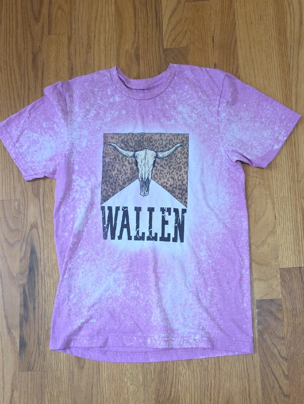 Morgan Wallen Pink Graphic Short Sleeve T-Shirt